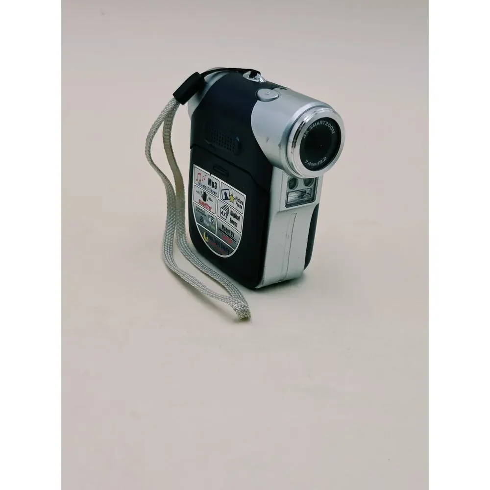 Aiptek ISDV2.4 digital camcorder Blue Built-in Flash LCD Screen